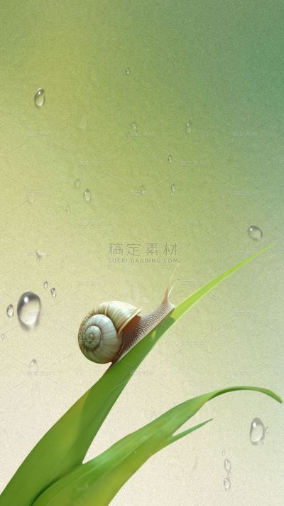 二十四节气惊蛰弥散光毛玻璃植物背景场景图片素材