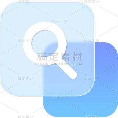 图标系列通用毛玻璃手机功能图标