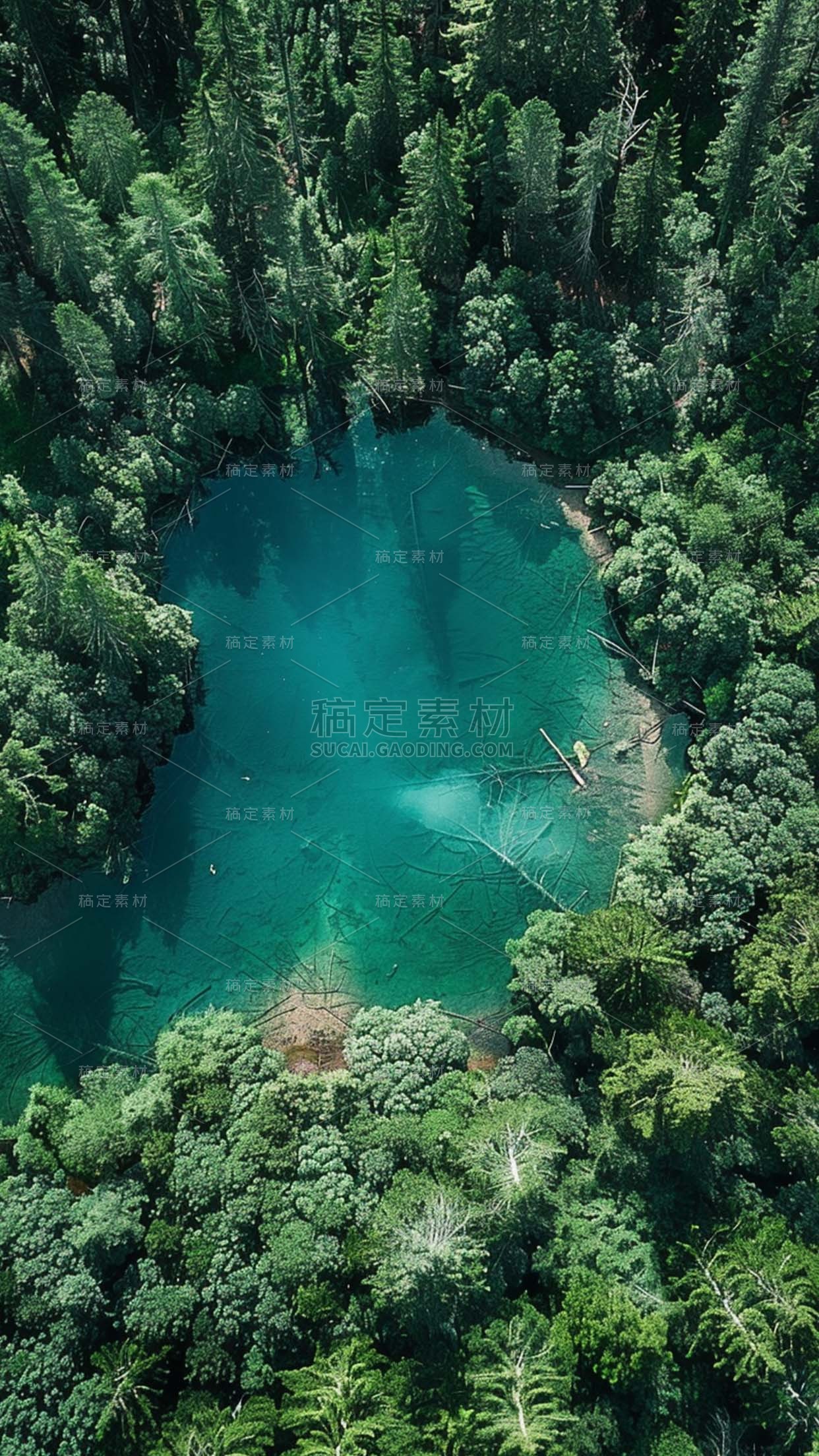 植物实景俯视森林场景背景图片素材