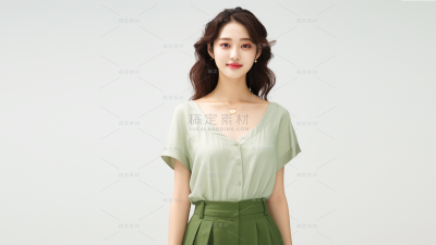 服装服饰模特人像
