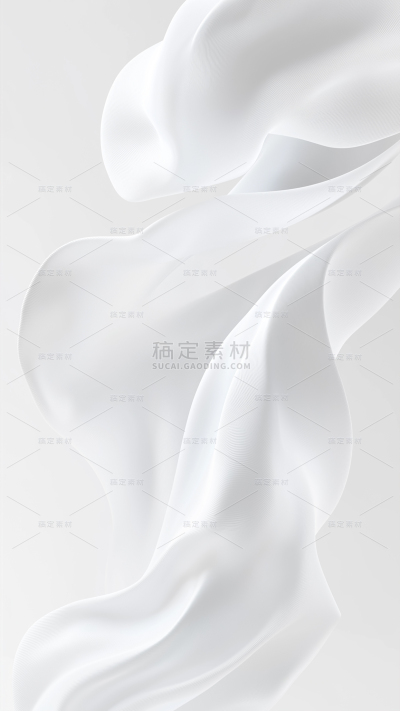 背景系列白色光泽绸缎背景