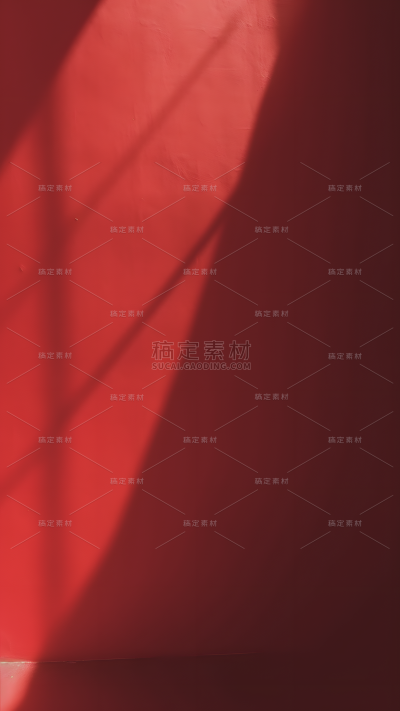 通用简约极简光影投影红色背景