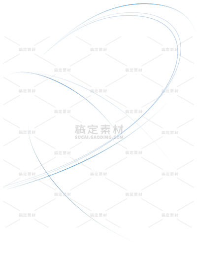 科技风系列简单科技线条贴纸