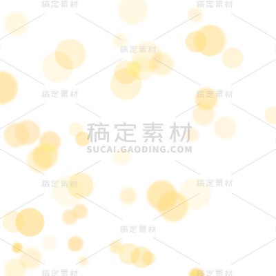 常规通用金色光斑贴纸元素素材