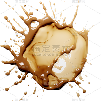 咖啡渍免抠png元素素材