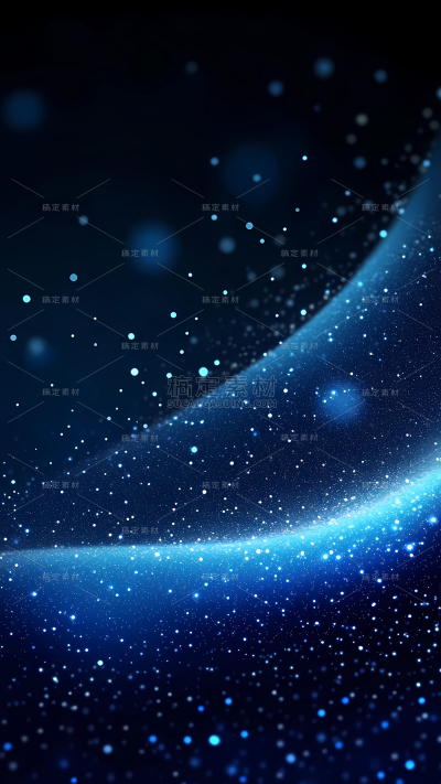 背景系列科技风星空简约粒子背景