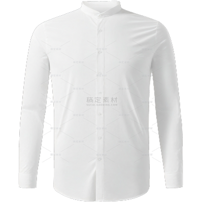 服饰系列写实衬衫上身效果元素