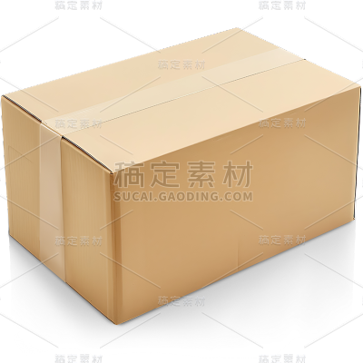 常规系列通用简约纸箱样机元素素材