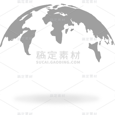 常规系列立体世界地图通用元素素材