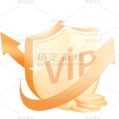 促销通用插画会员元素