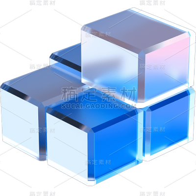 3D立体三维几何正方形