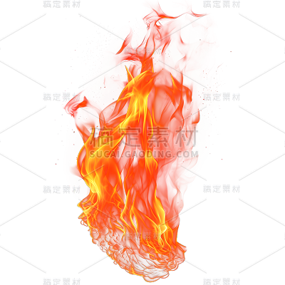 通用红色火焰火花火苗免抠元素
