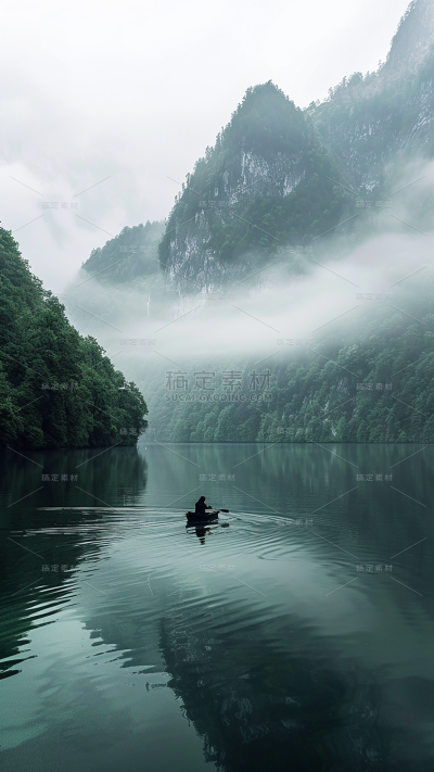 中国风通用实景山水背景场景图片素材
