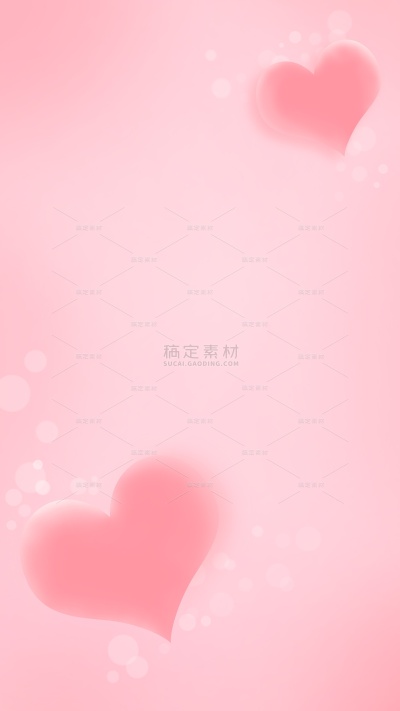 常规背景系列温馨感粉色爱心弥散背景