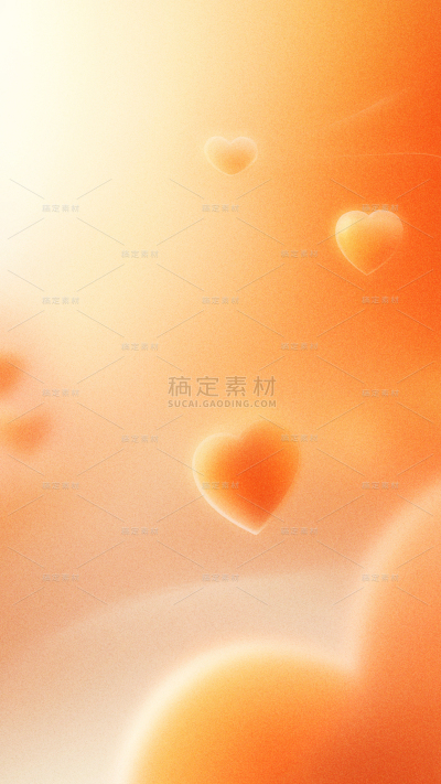 感恩节弥散风爱心背景