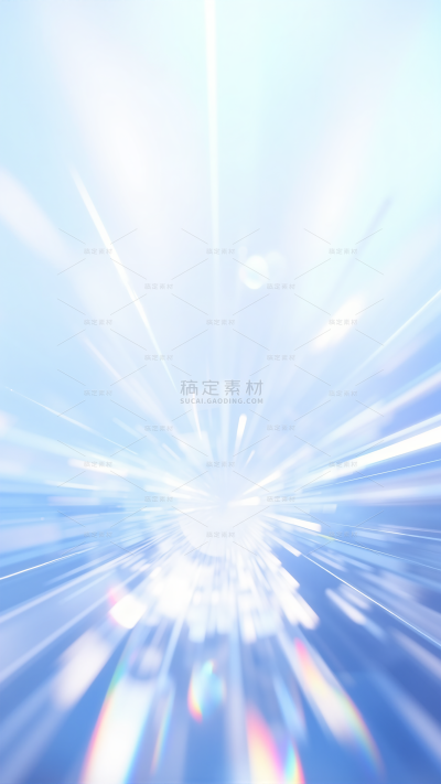 背景系列梦幻感发射性阳光光斑背景