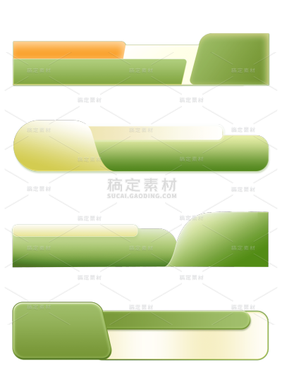 常规促销系列清新感春日绿色电商主图标签