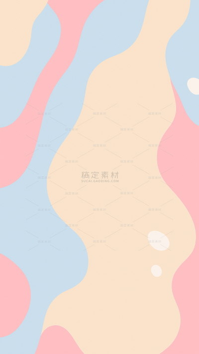 背景系列手绘可爱插画背景（td）