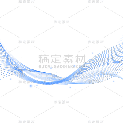 通用科技风线条光效线条元素
