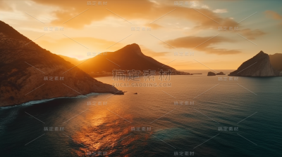 山川河流山峰景观风景壁纸