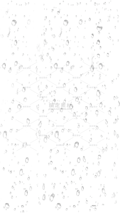 特效系列写实感立体平铺水滴水珠
