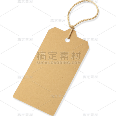 促销通用实景吊牌标签元素素材
