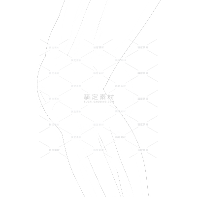 医疗系列3D透明感透视关节元素