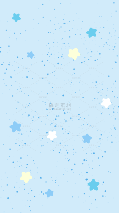 背景系列可爱平铺星星背景