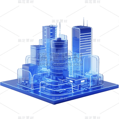 3D立体三维科技城市