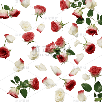 唯美白色玫瑰花