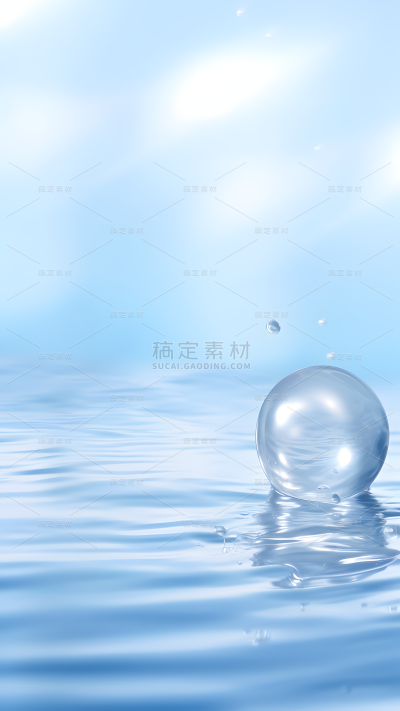 通用水花水面背景
