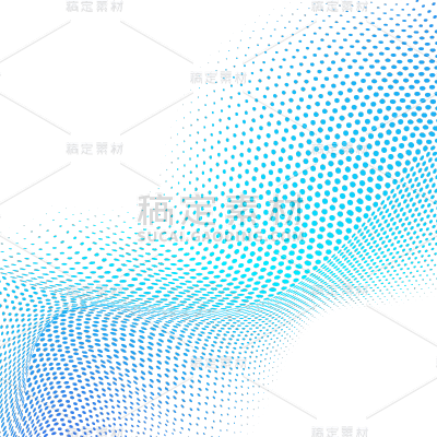科技风通用科技底纹彩色半调元素素材