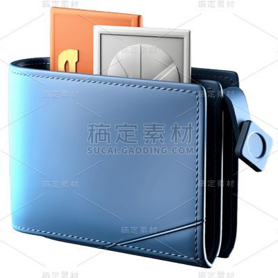 3D钱包系列静态贴纸