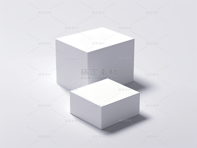 通用纸盒子纸盒样机素材