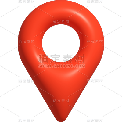 小红书旅游出行坐标定位贴纸