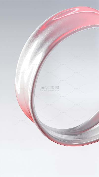 背景系列常规简约风粉灰色半透明流体曲线展台背景