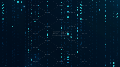 科技风系列蓝色科技感数据代码数据通用背景素材