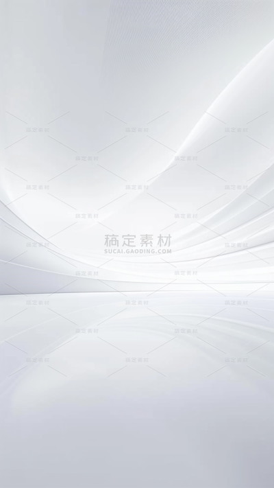 背景通用白色曲线空间背景图片素材