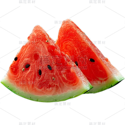 夏天通用实景绿色西瓜水果元素