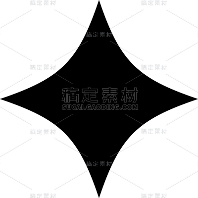 通用十字星星元素