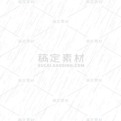 常规系列插画雨水特效效果通用元素素材