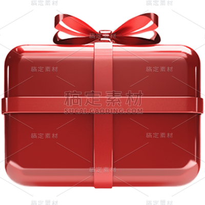 3D彩色礼盒贴纸
