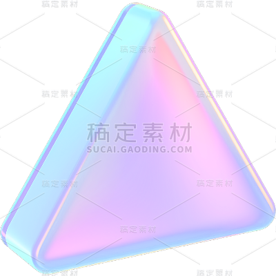 通用玻璃几何装饰元素
