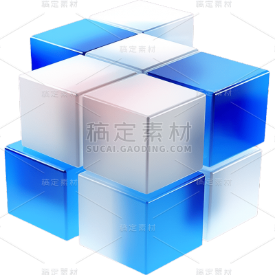 3D立体三维几何正方形