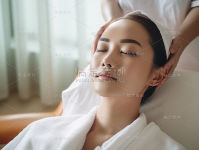 美容女模特人像