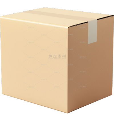样机系列3D仿真纸箱子胶带