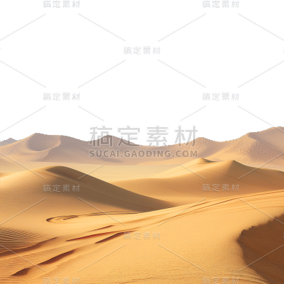 风光实景沙漠沙丘元素素材