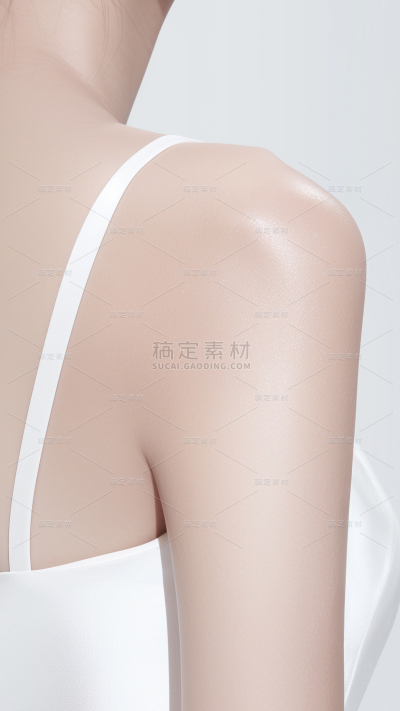 人物系列通用美体肩部肩膀特写人像图片图片