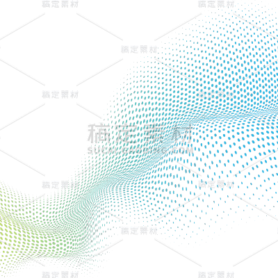科技风通用科技底纹彩色半调元素素材