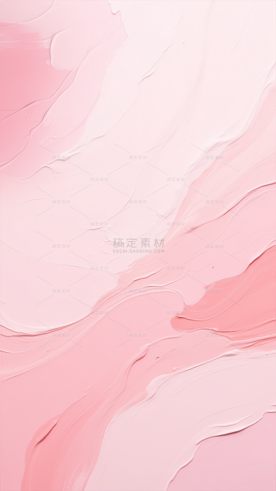 背景系列唯美感粉白色渐变油画背景